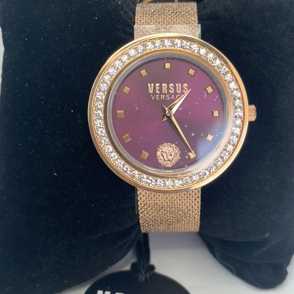 Carnaby Street Crystal 38MM Stainless Steel & Crystal Mesh Bracelet Watch